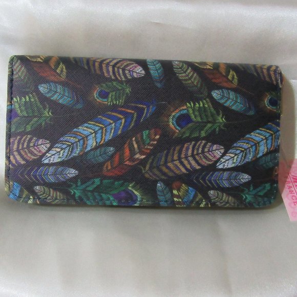 Brand New Ladies Wallets Feathers - Picture 5 of 8